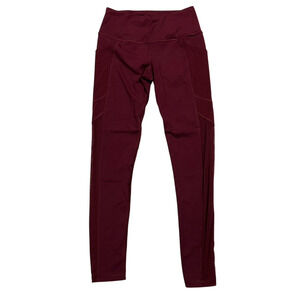 Victoria's Secret Sport Size Small Women's Maroon Leggings Knockout Victoria (15
